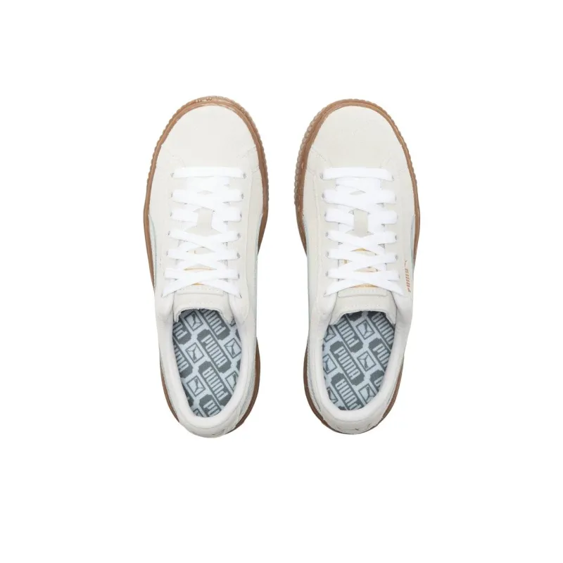 Puma Suede Whisper White Women's-3