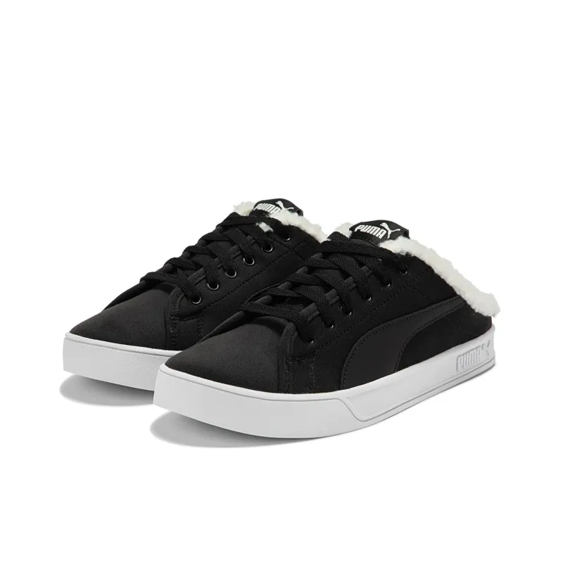PUMA Bari Mule Sherpa 'Black'-2