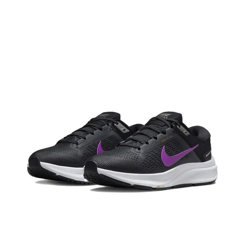 Nike Air Zoom Structure 24 'Anthracite Vivid Purple'-2
