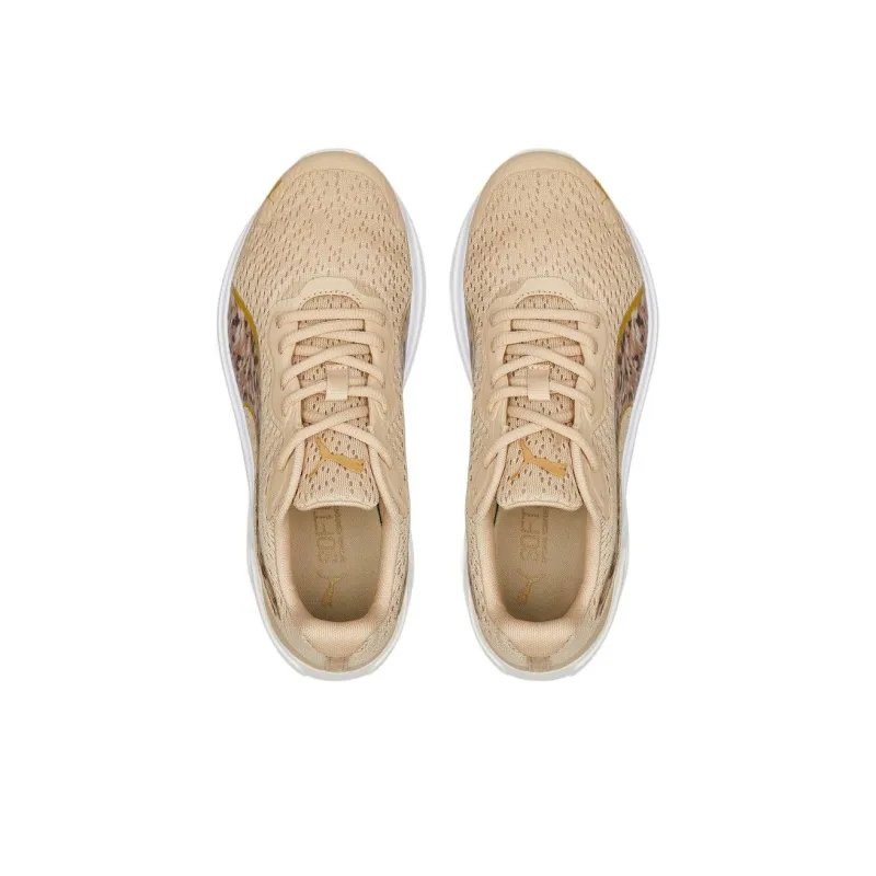 PUMA Feline ProFoam Safari Glam Anti-Slip Wear-Resistant Low-Top Running Shoes Women's Gold-3