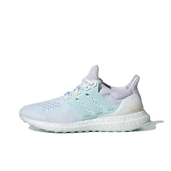 Adidas Ultraboost 1.0 Cushioning Anti Slip And Wear Resistant Low Top Casual Running Shoes Women's White Blue