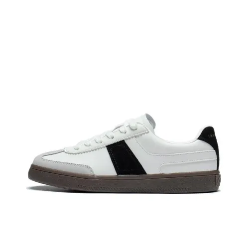 LINING Yunchuan Skateboard Shoes Men Low-Top White Gray