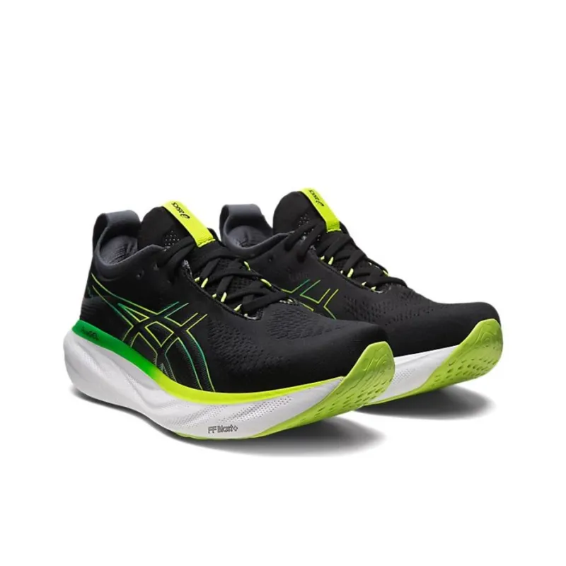 Asics Gel Nimbus 25 Black Lime Zest-2