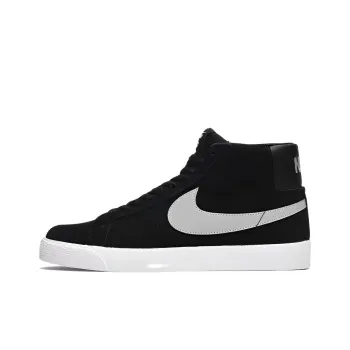 Nike Sb Blazer Black White Base Grey