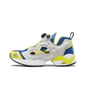 InstaPump Fury Reebok 95 'Impact Blue Bright Yellow'