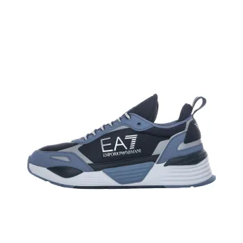 EMPORIO ARMANI EA7 Low Top Casual Shoes Unisex Navy Blue