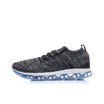 LINING Sword Shadow Running Shoes Women's Low Top Black Gray