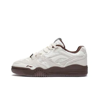 LiNing Moon White Low Top Skateboard Shoes Unisex White
