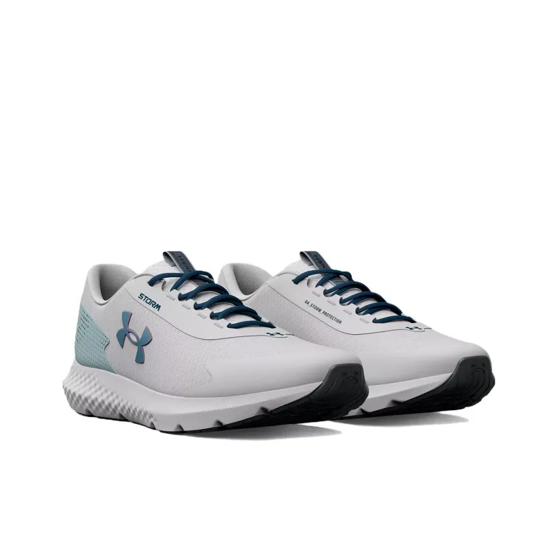 Under Armour Charged Rogue 3 Storm 'Halo Grey Fuse Teal' Women's-2