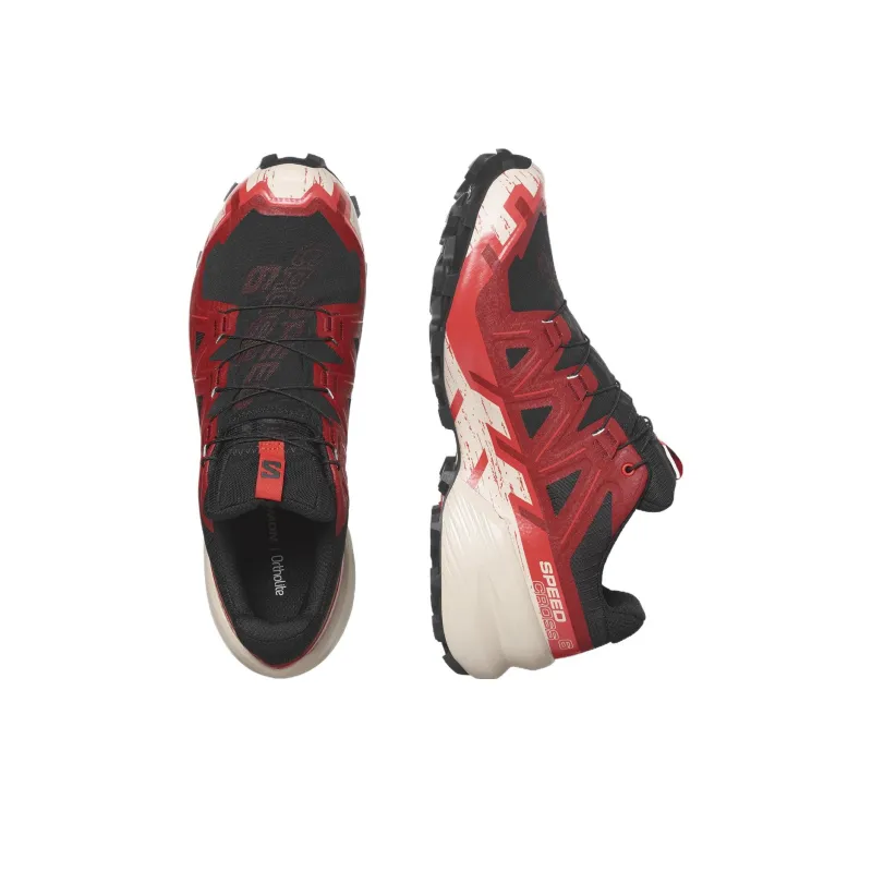 SALOMON Speedcross 6 GORE-TEX 'Black Poppy Red'-3