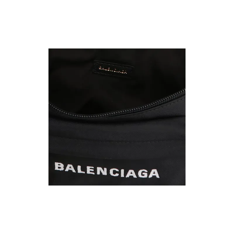 Balenciaga Wheel Beltpack Small Black/Navy-3