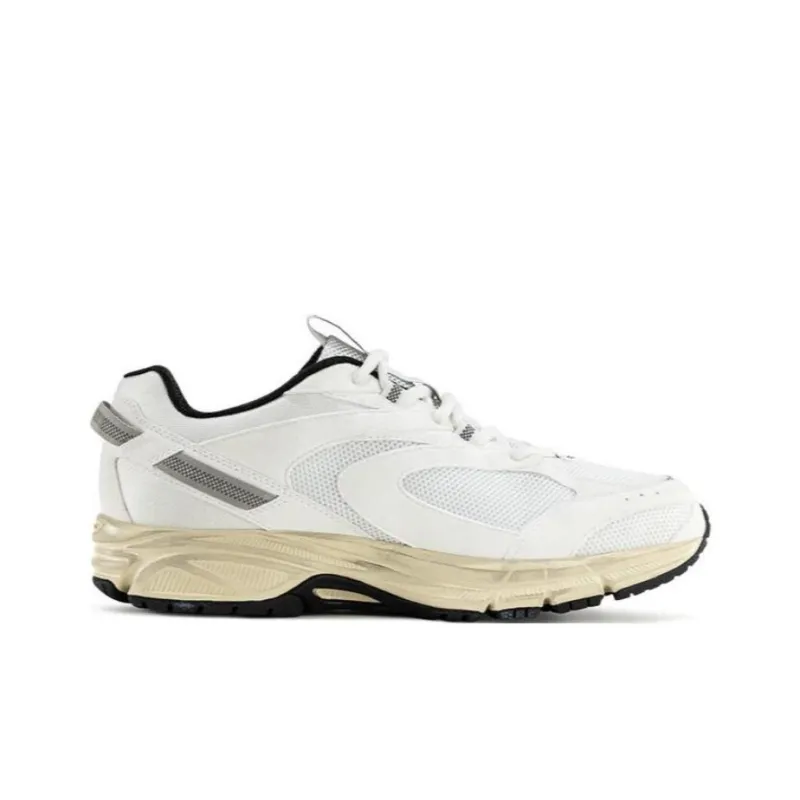Saucony Cohesion 2K Cushioning Anti Slip And Wear Resistant Low Top Casual Running Shoes Unisex White-1