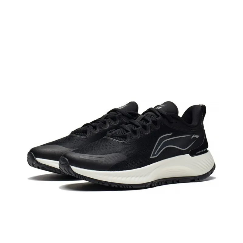 LiNing YueYing Element Rebound Cushioning, Slip Resistant, Abrasion Resistant Low Top Running Shoes Women's Black-2