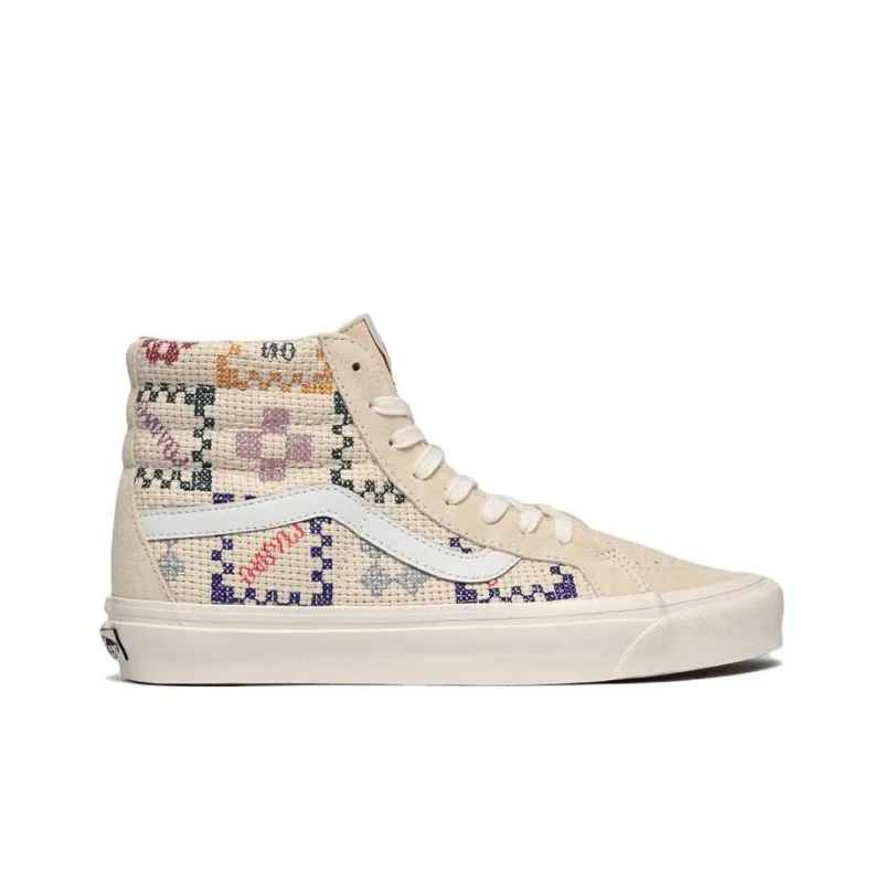 Vans SK8 Hi 38 Dx Shoes 'Beige Multi' Women's-1