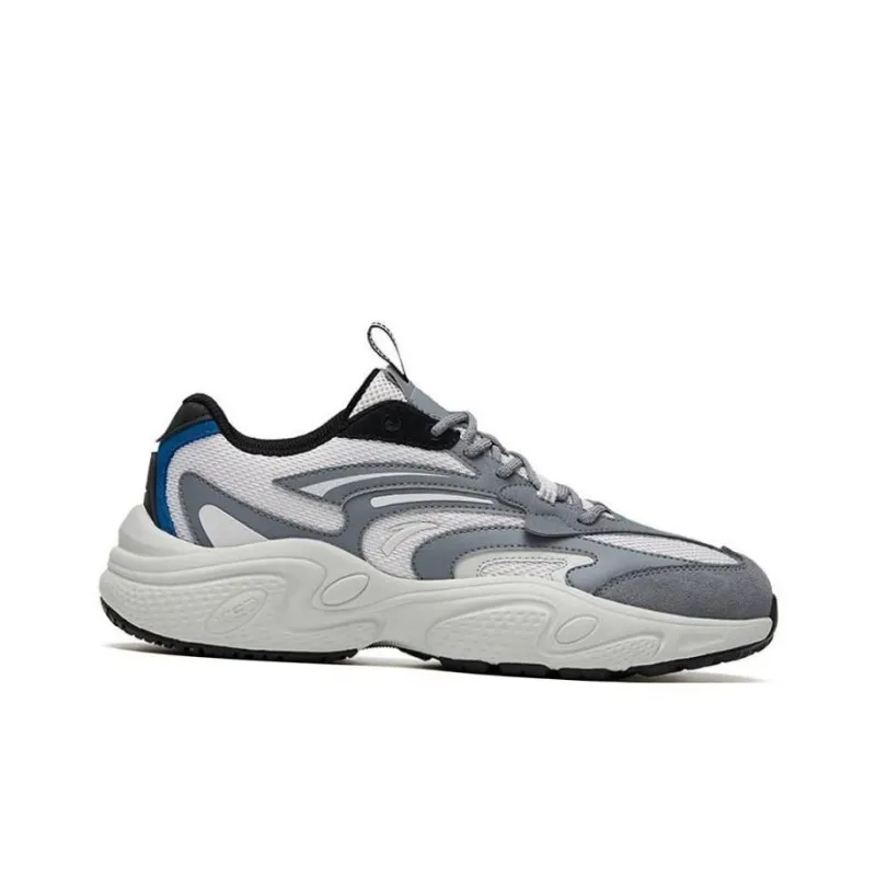 Anta C37 Series Low Top Casual Shoes Men's Gray Black-1