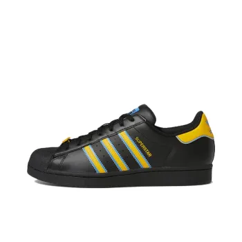 Adidas Superstar 'Black Gold Blue'