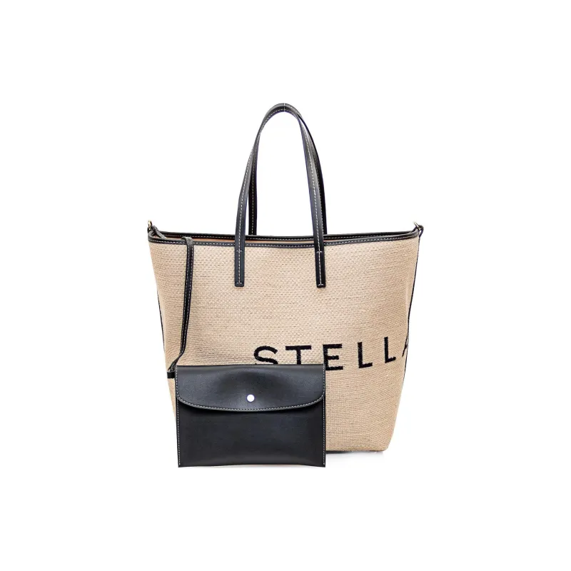 Stella McCartney Logo Jacquard Tote Bag-1
