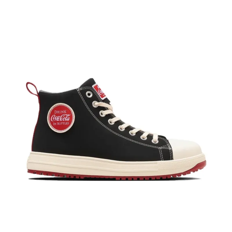 Converse All Star Ps Slip Resistant Cushioning High Top Canvas Shoes Unisex Black Beige Japan Version-1