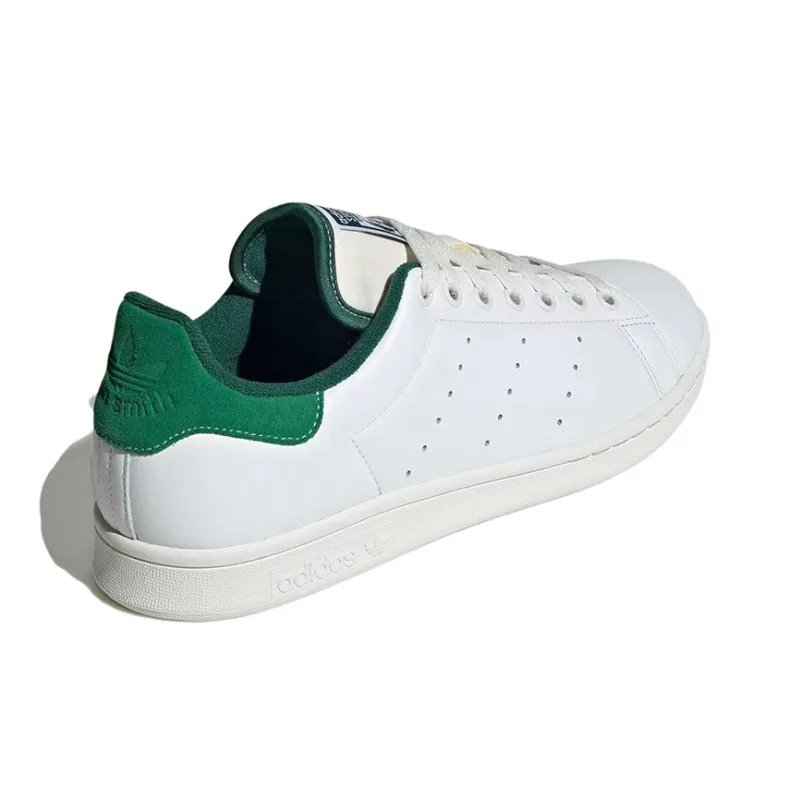 Adidas Stan Smith 'White Green Suede Heel'-3