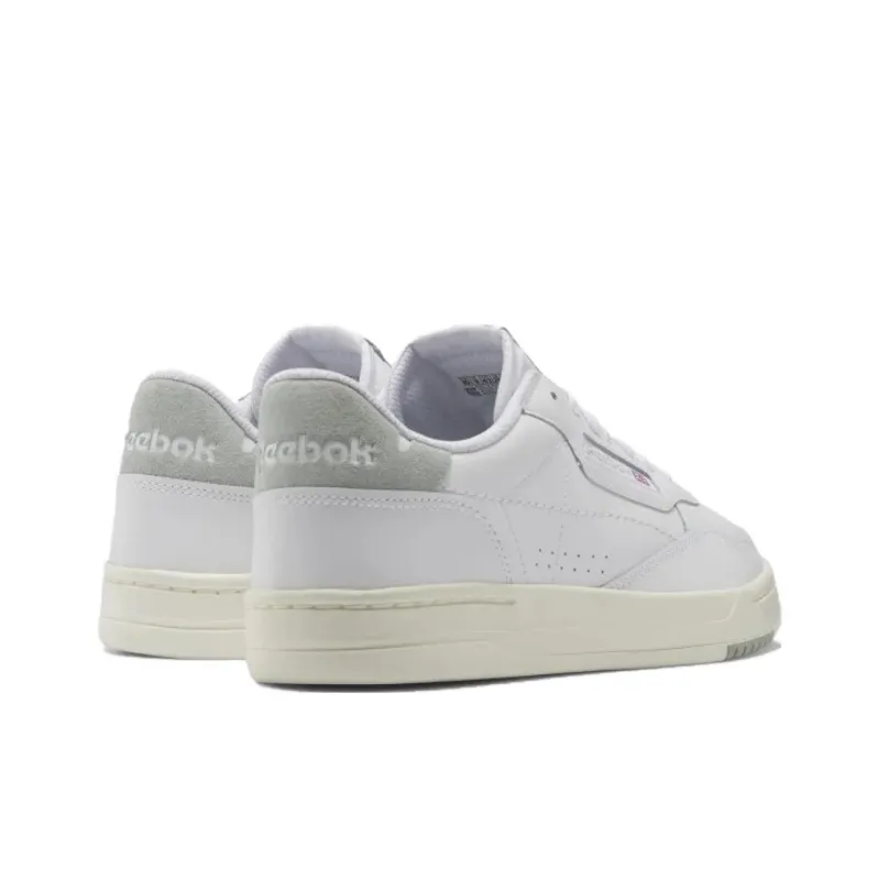 Reebok Court Peak Anti Slip Wear Resistant Low Top Tennis Shoes Unisex White-3