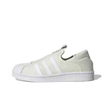Adidas Originals SUPERSTAR Anti Slip Wear Resistant Low Top Skateboard Shoes Women's Green White