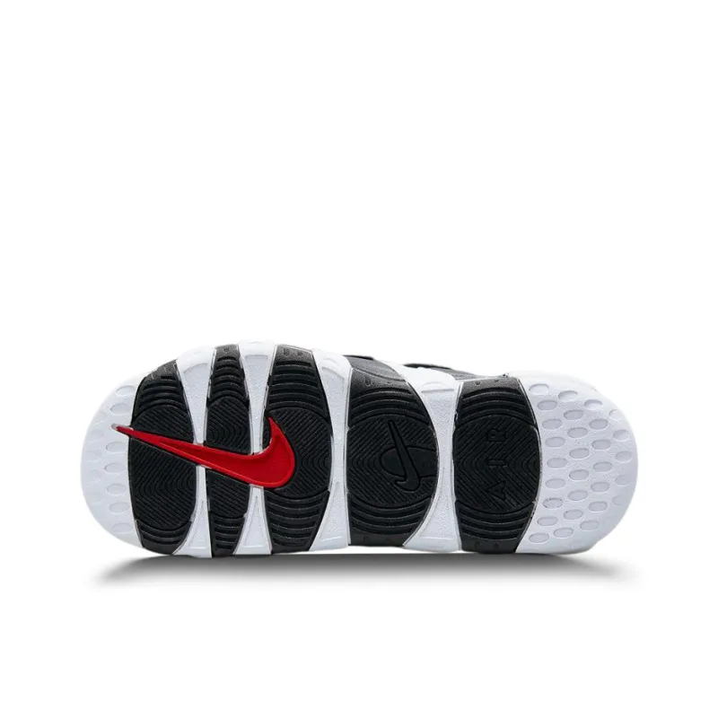 Nike Air More Uptempo Slide 'White Black Red'-3