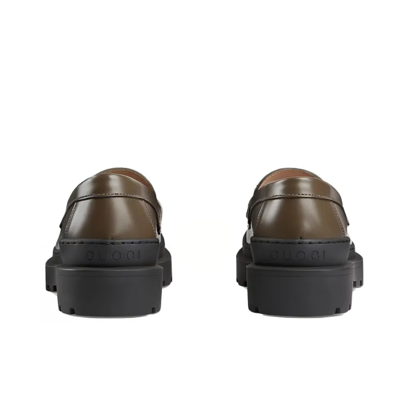 GUCCI Loafers Women's Brown-2