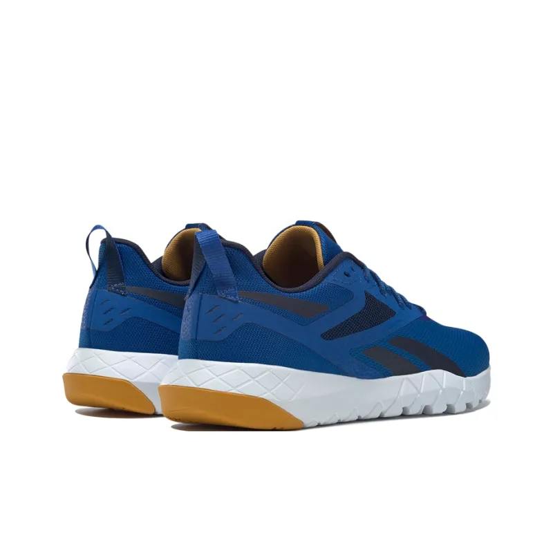 Reebok Flexagon Force 4 Anti-Slip Wear-Resistant Low-Top Training Shoes Blue Black Brown-3