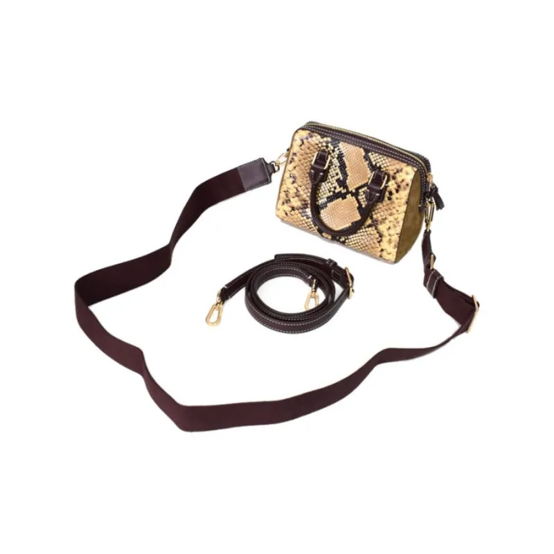 TORY BURCH Python Skin Handbag, Shoulder Bag, Crossbody Bag Mini Women's Sand-2