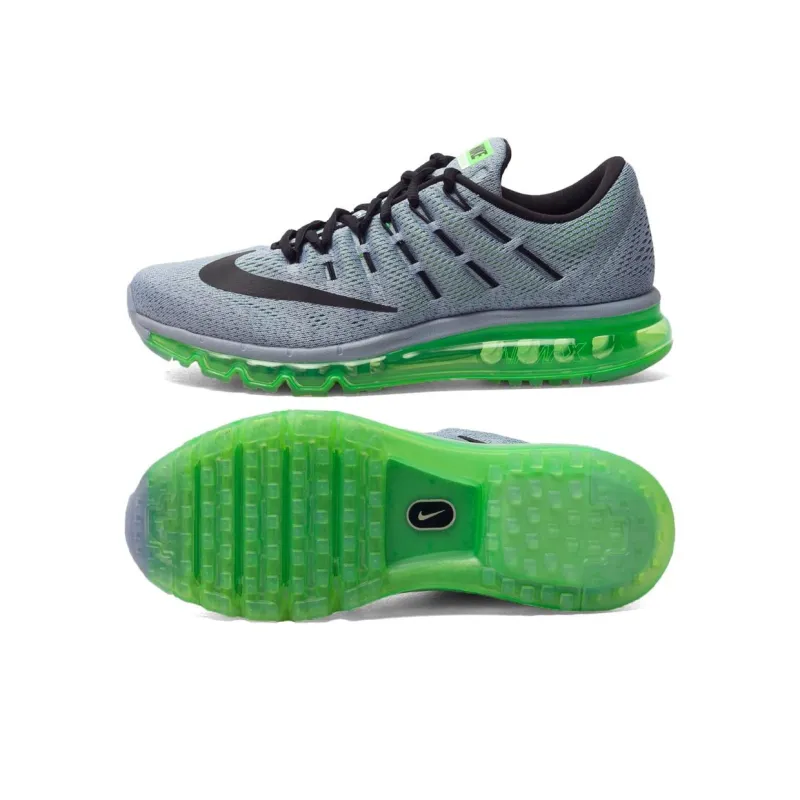 Nike Air Max 2016 'Grey Electric Green Black'-5