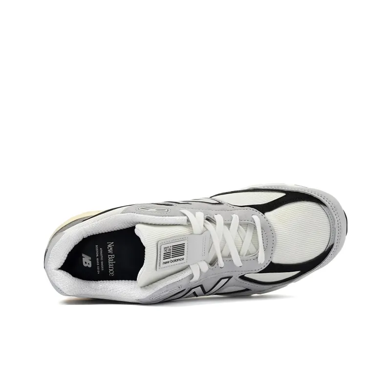 New Balance 990v4 MiUSA Teddy Santis Grey Black Cream-2