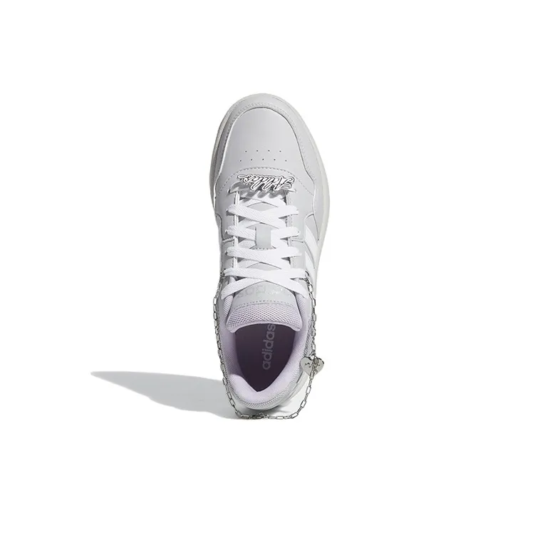 Adidas Hoops 3.0 Shoes 'Grey White' Women's-4
