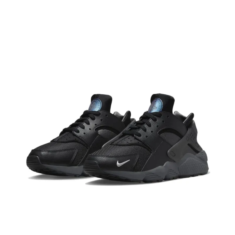 Nike Air Huarache Black Iridescent Logo-2