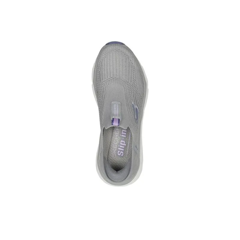 Skechers Max Cushioning Casual Shoes Women's Low Top Gray-3