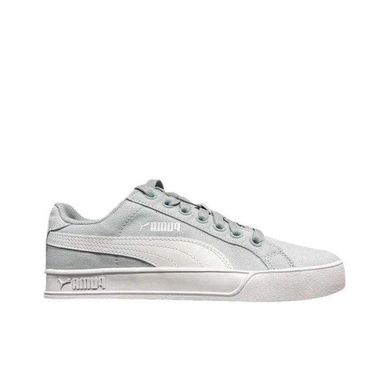 PUMA Smash Vulc Vulc Cv Anti Slip Wear Resistant Low Top Skateboard Shoes Unisex Blue White-1