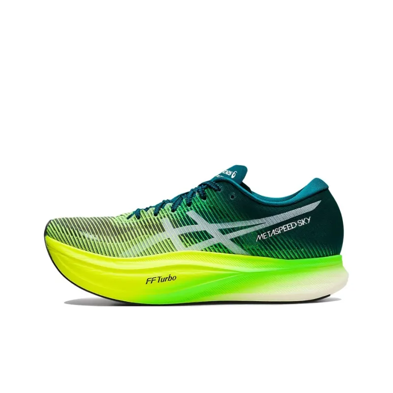 Asics Metaspeed Sky+ Velvet Pine Safety Yellow-0