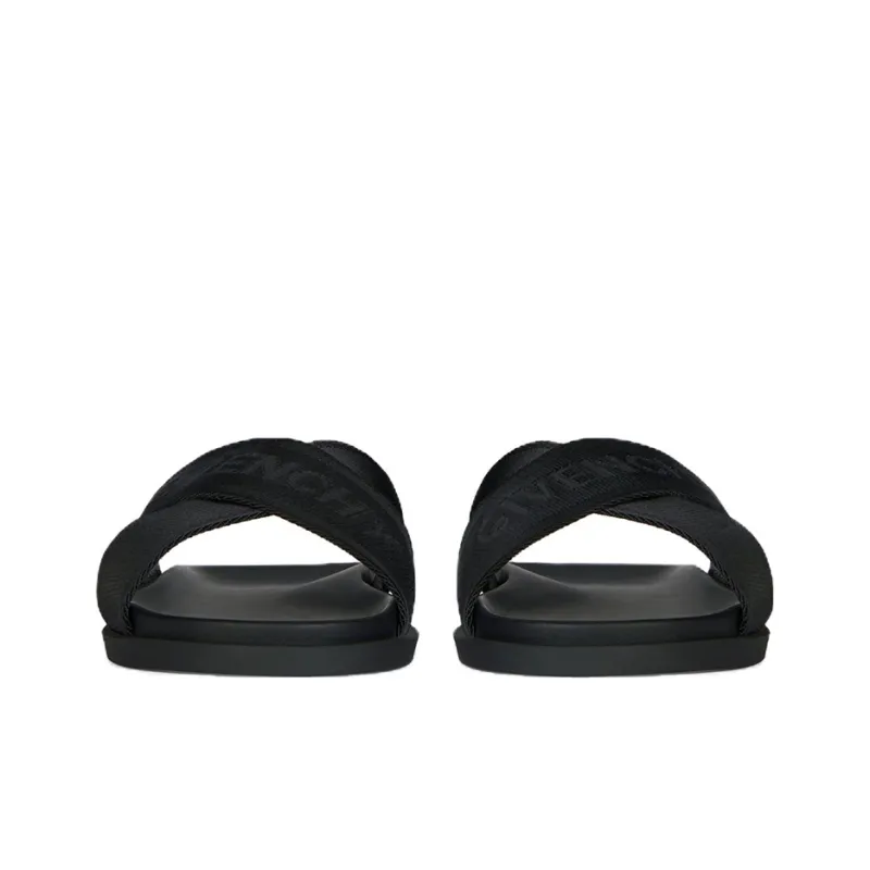 Givenchy Crossover strap Flat Slides-3