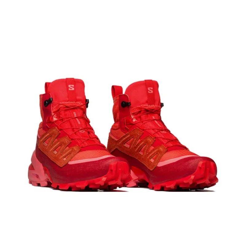 SALOMON X MM6 Maison Margiela Cross High For 'Red'-2