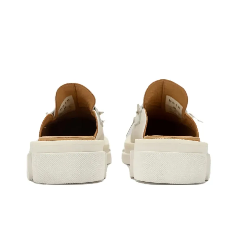 Both Gao EVA Quick Dry Closed Toe Slippers Women's White-4