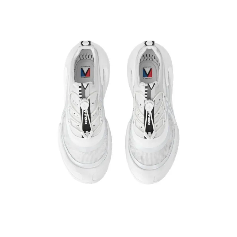 LOUIS VUITTON Low Top Casual Shoes Men's White-3