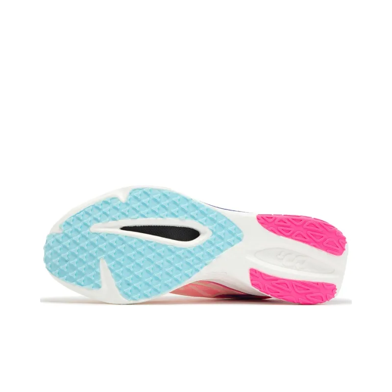 361° Speed ​​2 Pro Running Shoes Unisex Low Top Pink/White/Blue-4