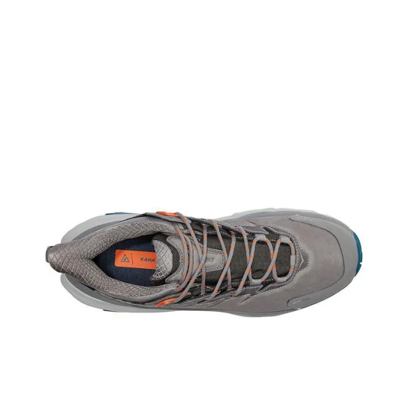 HOKA ONE ONE Kaha 2 Low Gore Tex Sharkskin Blue Coral-2