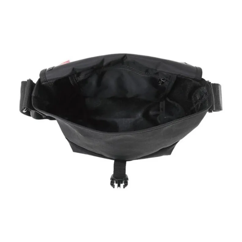 Manhattan Portage Nylon Messenger Bag Shoulder Bag Small Size Men's Black-7