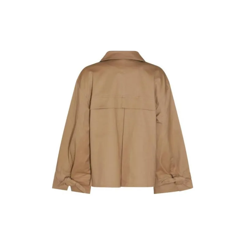 GANNI Herringbone Knotted Jacket-1