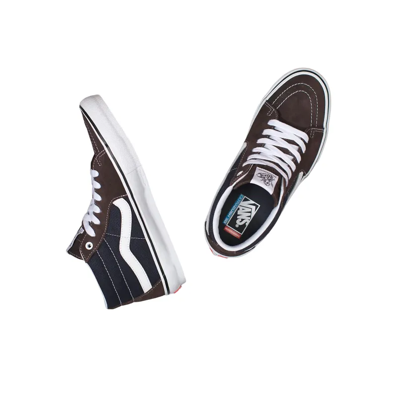 Vans Skate Grosso Mid 'Dark Brown Navy'-3