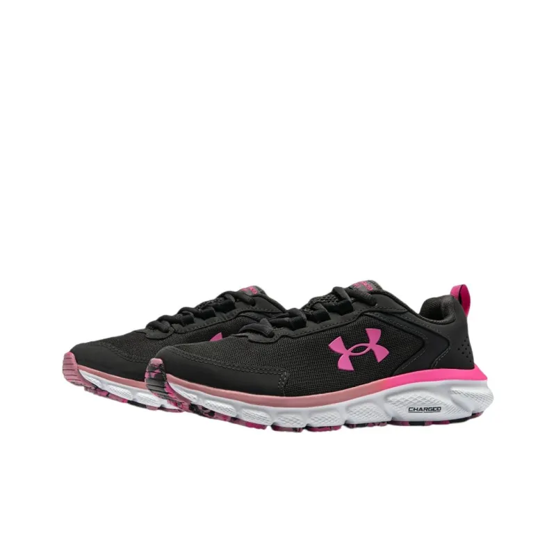 Under Armour Charged Assert 9 Mbl Cn 'Black Pink' Women's-2