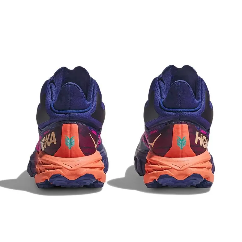 HOKA ONE ONE Speedgoat 5 Running Shoes Women's Low Top Blue-4