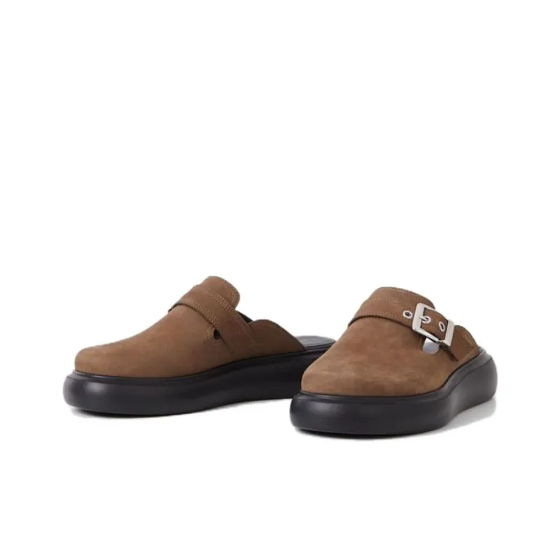 VAGABOND SHOEMAKERS Slip-Resistant Wrap-toe Slippers Women's Brown-2