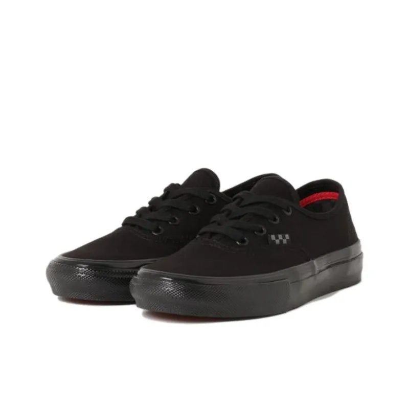 Authentic Skate Vans 'Triple Black'-2