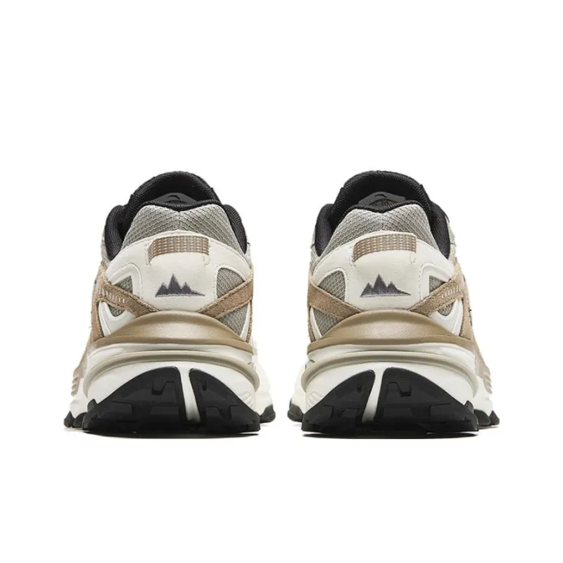 Anta Walker Anti Slip Wear Resistant Low Top Running Shoes Women's Brown-3